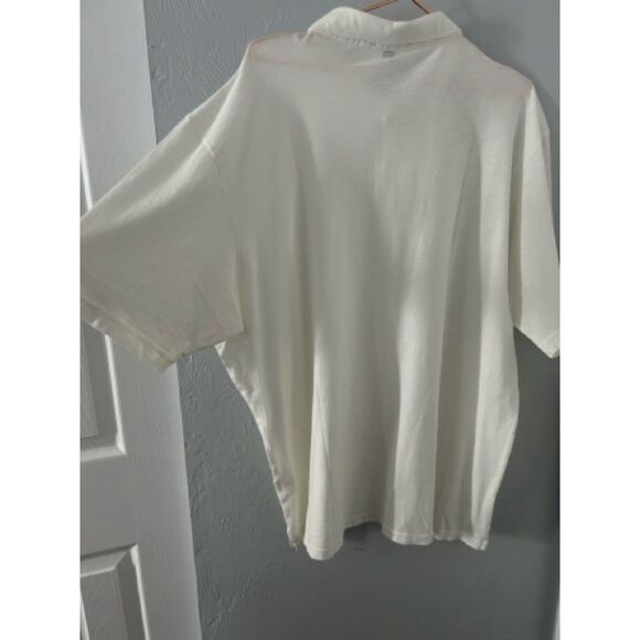 Peter Millar Men's Journeyman Polo Shirt, 100% Pima Cotton, XXL, White, $150 NEW - Picture 9 of 11